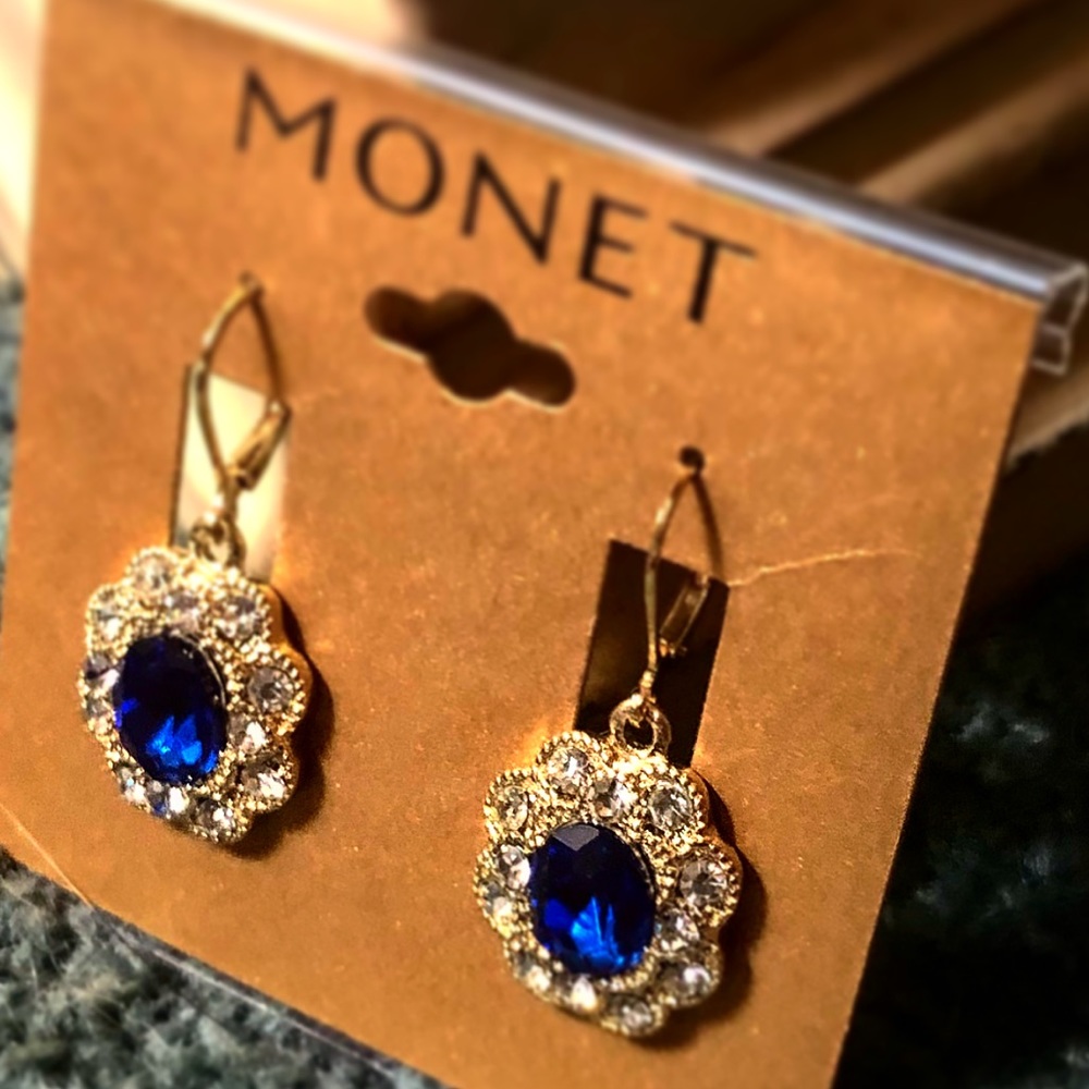 MONET: Royal Blue Earrings